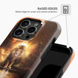 Jesus the lion lamb phone case