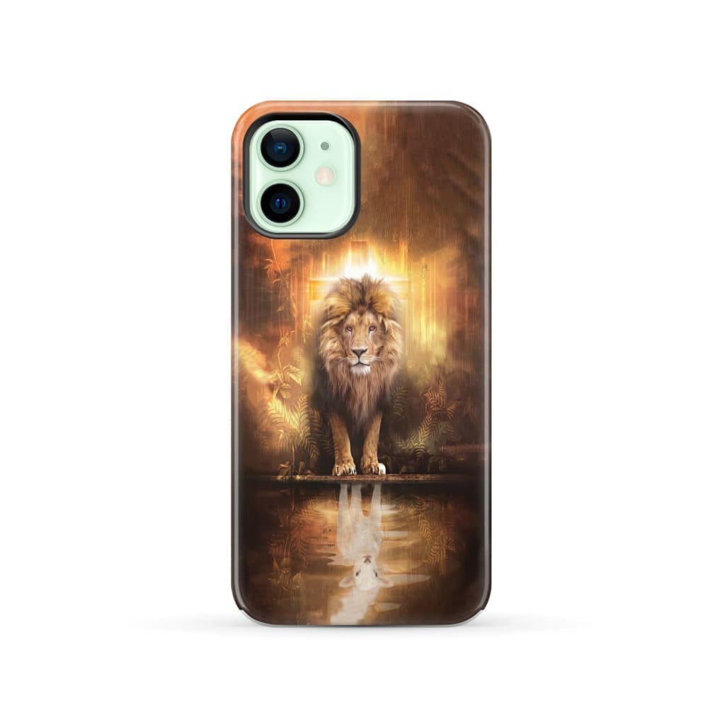 Jesus the lion lamb phone case and iPhone 12 / Tough