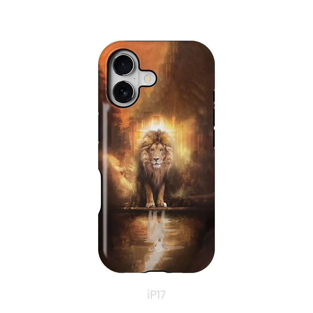 Jesus the lion the lamb phone case Lion and lamb phone case iPhone 17 / Tough Case