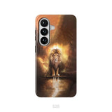 Jesus the lion the lamb phone case Lion and lamb phone case Samsung Galaxy S26 / Tough Case