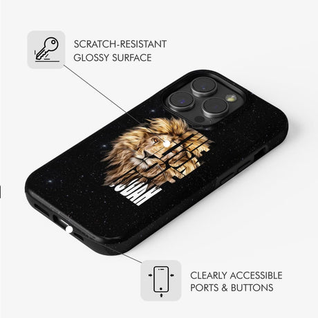 Jesus the Lion of Judah phone case - Christian cases