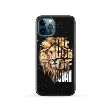 Jesus the Lion of Judah phone case - Christian cases iPhone 12 Pro / Tough