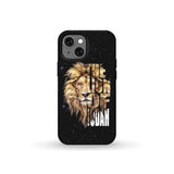 Jesus the Lion of Judah phone case - Christian cases iPhone 13 Mini / Tough