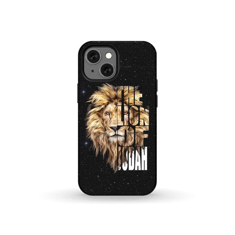 Jesus the Lion of Judah phone case - Christian cases iPhone 13 Mini / Tough