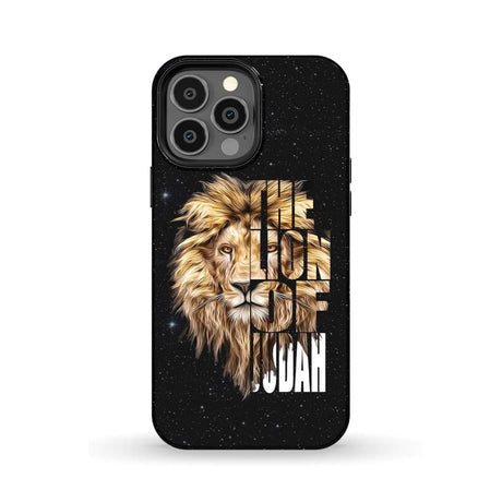 Jesus the Lion of Judah phone case - Christian cases iPhone 13 Pro Max / Tough