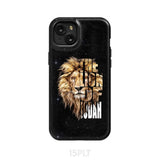 Jesus the Lion of Judah phone case - Christian cases iPhone 15 Plus / Tough