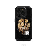 Jesus the Lion of Judah phone case - Christian cases iPhone 15 Pro / Tough