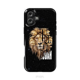 Jesus the Lion of Judah phone case - Christian phone cases iPhone 16 Plus / Tough Case