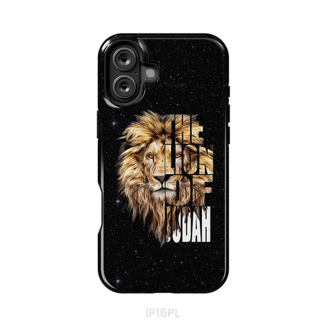 Jesus the Lion of Judah phone case - Christian phone cases iPhone 16 Plus / Tough Case
