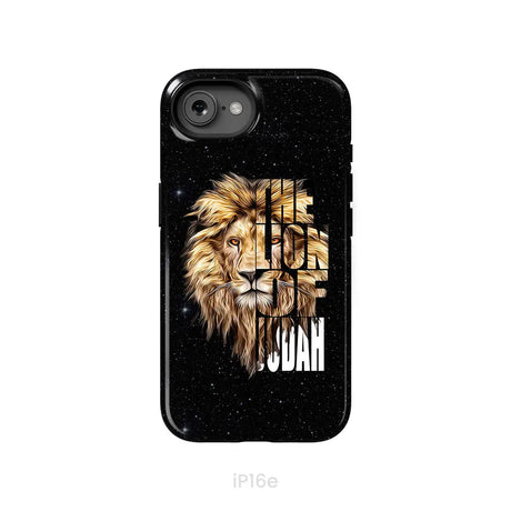 Jesus the Lion of Judah phone case - Christian phone cases iPhone 16e / Tough Case