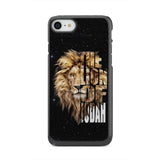 Jesus the Lion of Judah phone case - Christian cases iPhone 8 / Tough