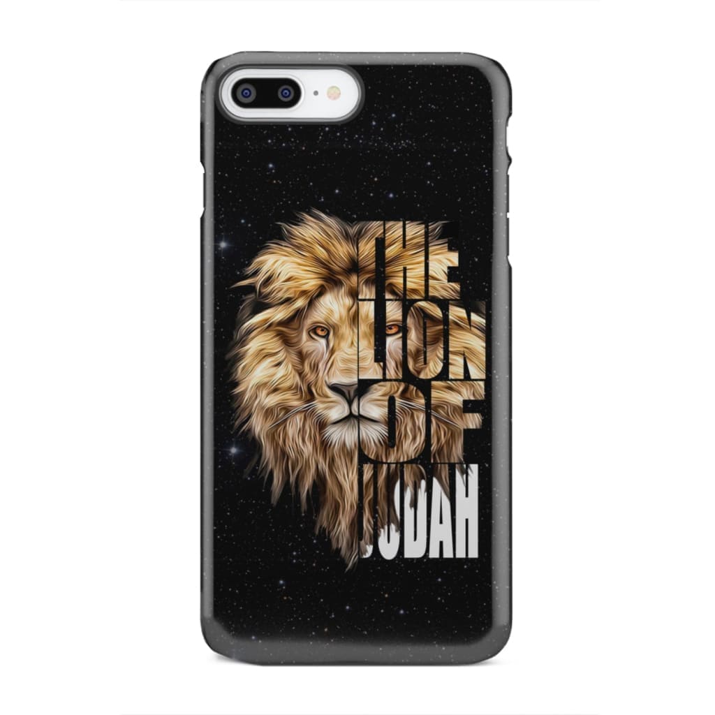 Jesus the Lion of Judah phone case - Christian cases iPhone 8 Plus / Tough