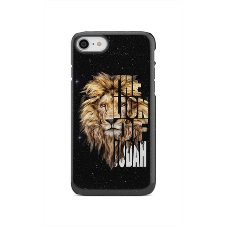 Jesus the Lion of Judah phone case - Christian cases iPhone SE 2020 / Tough