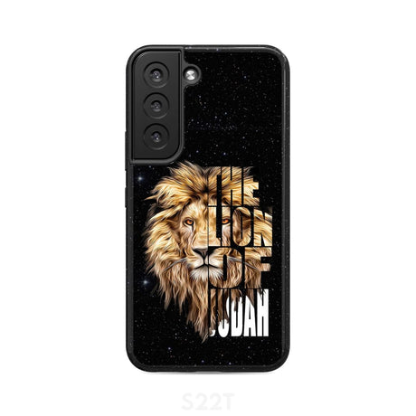 Jesus the Lion of Judah phone case - Christian cases Samsung Galaxy S22 / Tough