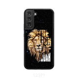 Jesus the Lion of Judah phone case - Christian cases Samsung Galaxy S22 Plus / Tough