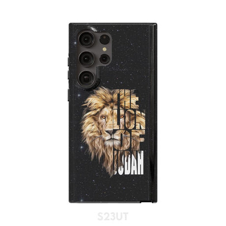 Jesus the Lion of Judah phone case - Christian cases Samsung Galaxy S23 Ultra / Tough