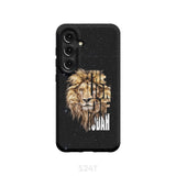 Jesus the Lion of Judah phone case - Christian cases Samsung Galaxy S24 / Tough