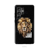 Jesus the Lion of Judah phone case - Christian phone cases Samsung Galaxy S25 Ultra / Tough Case