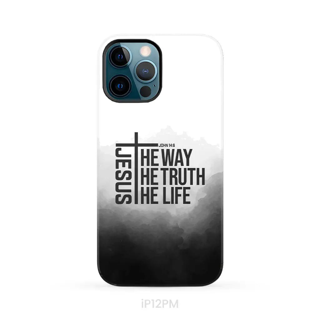 Jesus the way truth life phone case iPhone 12 Pro Max / Tough