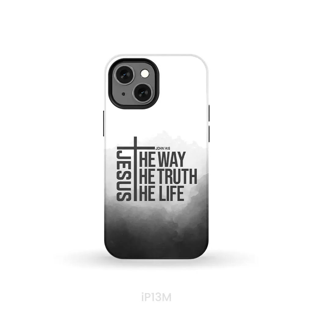 Jesus the way truth life phone case iPhone 13 Mini / Tough