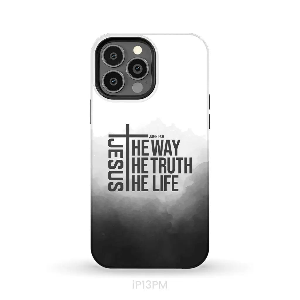Jesus the way truth life phone case iPhone 13 Pro Max / Tough