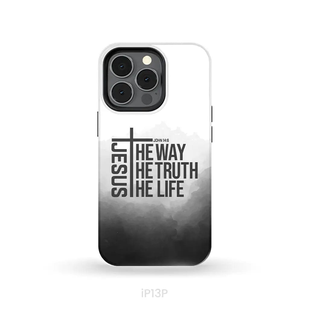Jesus the way truth life phone case iPhone 13 Pro / Tough