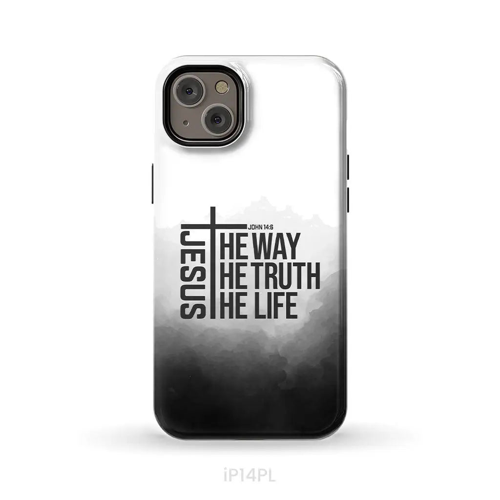 Jesus the way truth life phone case iPhone 14 Plus / Tough