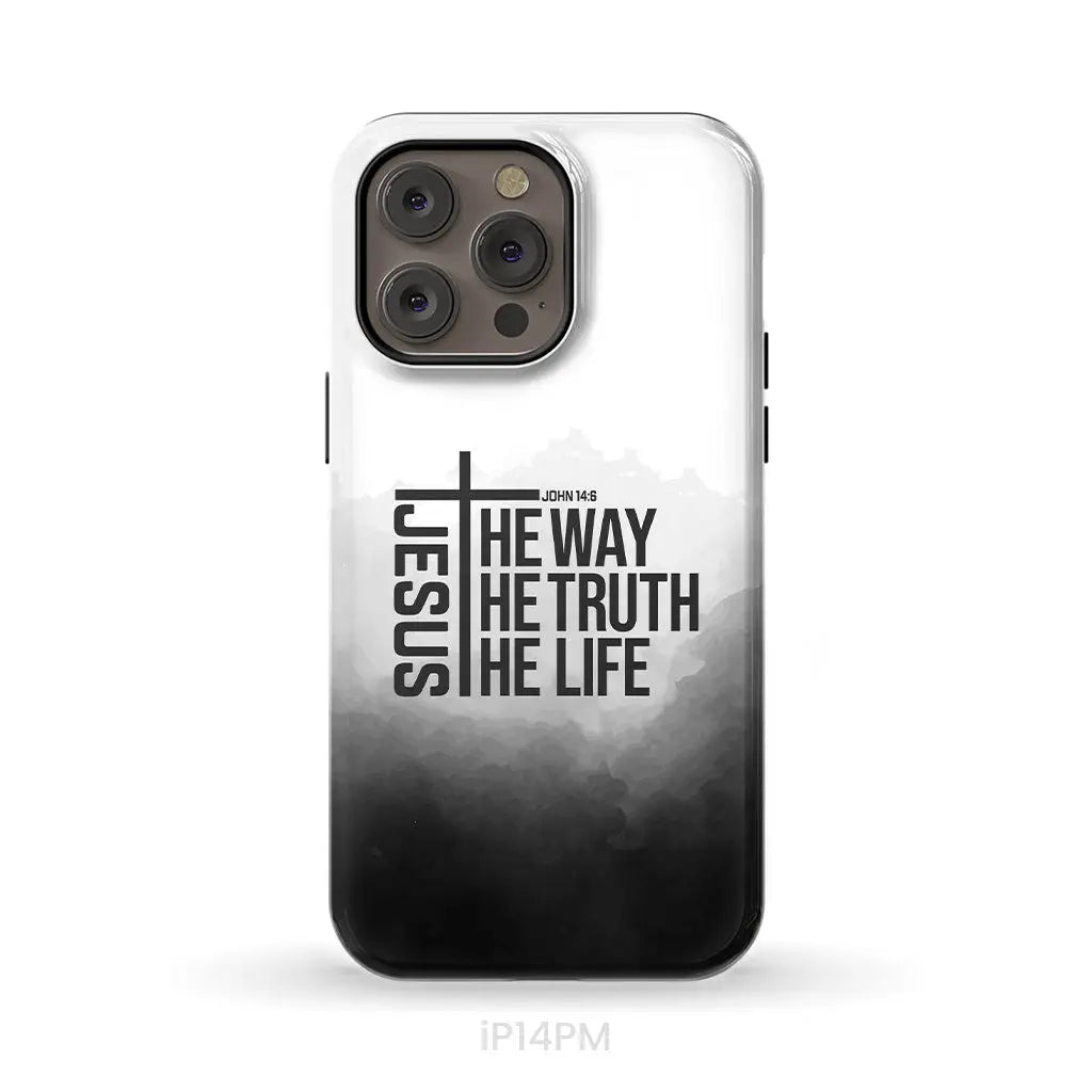Jesus the way truth life phone case iPhone 14 Pro Max / Tough
