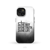 Jesus the way truth life phone case iPhone 15 / Tough