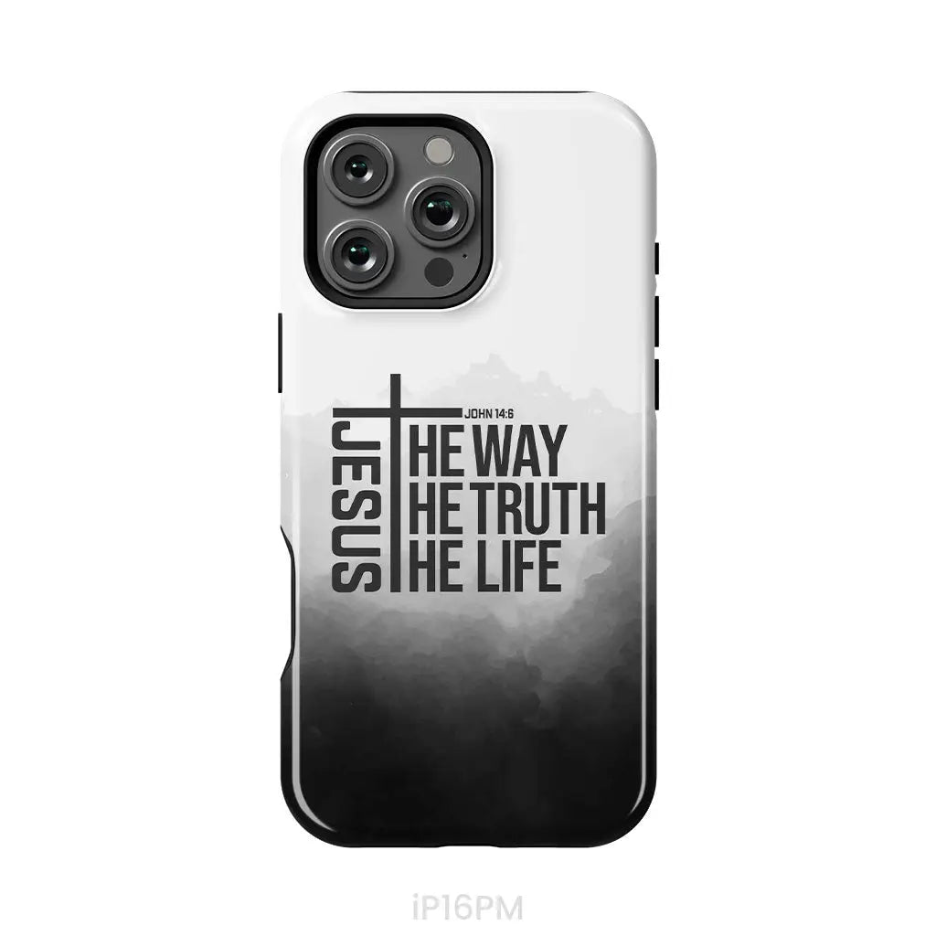 Jesus The Way The Truth The Life Phone Case iPhone 16 Pro Max / Tough Case