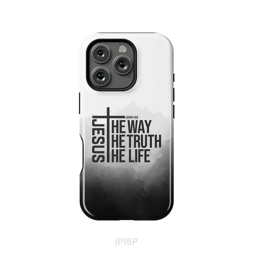 Jesus The Way The Truth The Life Phone Case iPhone 16 Pro / Tough Case