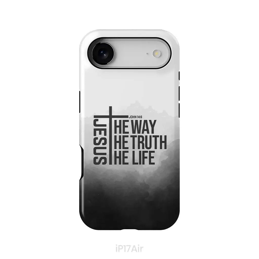 Jesus The Way The Truth The Life Phone Case iPhone 17 Air / Tough Case