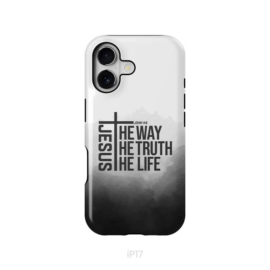 Jesus Phone Case, Jesus the Way the Truth the Life Phone Case - Christ Follower Life Jesus Phone Case, Jesus the Way the Truth the Life Phone Case - Christ Follower Life
