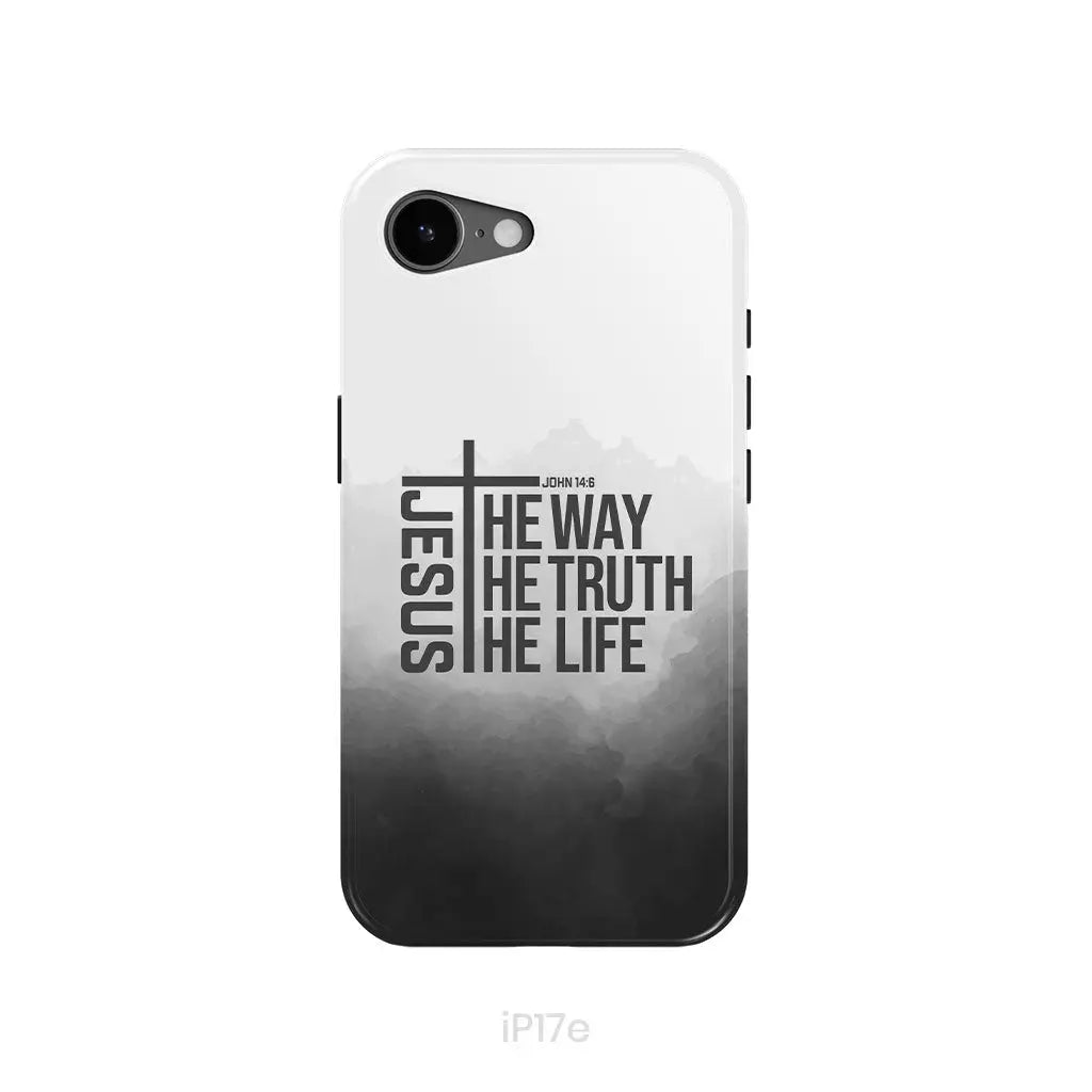 Jesus The Way The Truth The Life Phone Case iPhone 17e / Tough Case