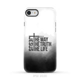 Jesus the way truth life phone case iPhone SE 2020 / Tough