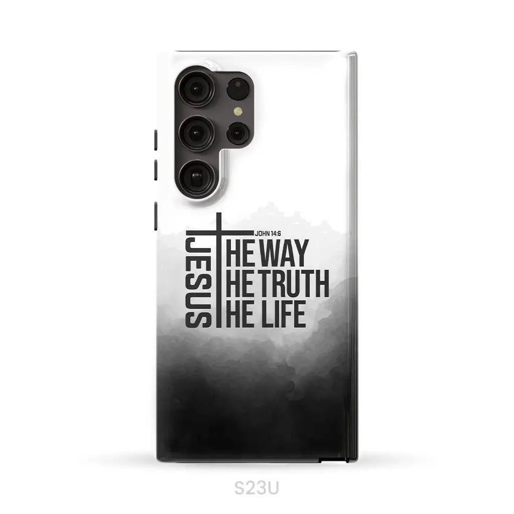 Jesus the way truth life phone case Samsung Galaxy S23 Ultra / Tough