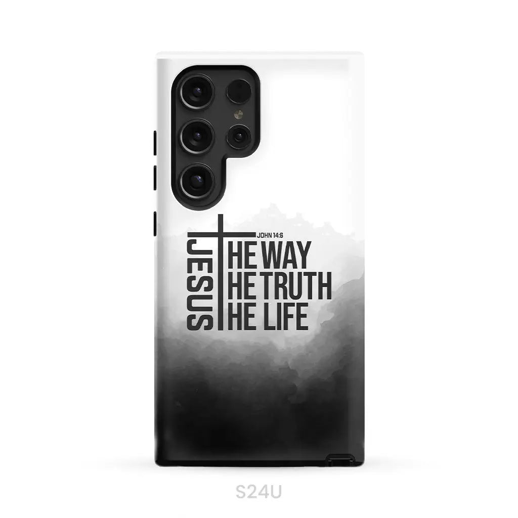 Jesus the way truth life phone case Samsung Galaxy S24 Ultra / Tough