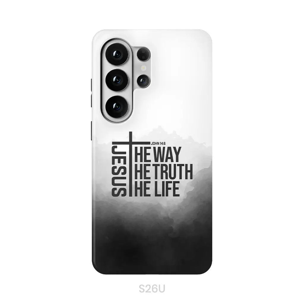 Jesus The Way The Truth The Life Phone Case Samsung Galaxy S26 Ultra / Tough Case