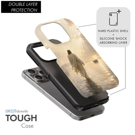 Jesus Walking on Water – Christian Phone Case
