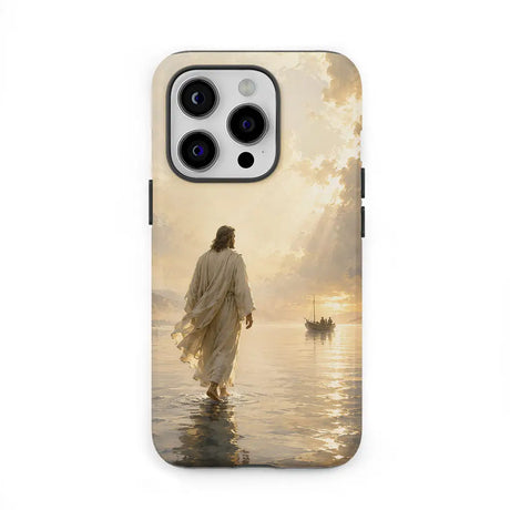 Jesus Walking on Water – Christian Phone Case
