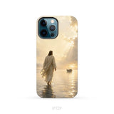 Jesus Walking on Water – Christian Phone Case iPhone 12 Pro / Tough Case