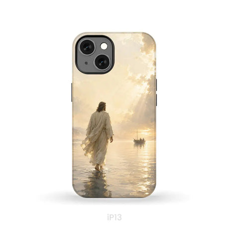 Jesus Walking on Water – Christian Phone Case iPhone 13 / Tough Case