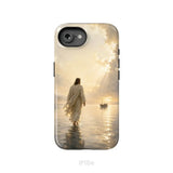 Jesus Walking on Water – Christian Phone Case iPhone 16e / Tough Case