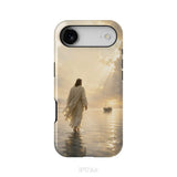 Jesus Walking on Water – Christian Phone Case iPhone 17 Air / Tough Case