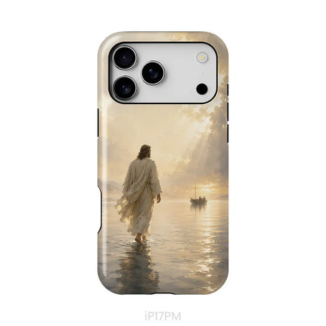 Jesus Walking on Water – Christian Phone Case iPhone 17 Pro Max / Tough Case