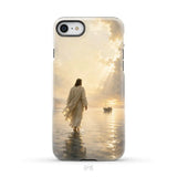 Jesus Walking on Water – Christian Phone Case iPhone 8 / Tough Case