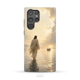 Jesus Walking on Water – Christian Phone Case Samsung Galaxy S22 Ultra / Tough Case