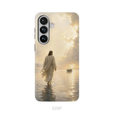 Jesus Walking on Water – Christian Phone Case Samsung Galaxy S26 Plus / Tough Case