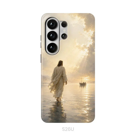 Jesus Walking on Water – Christian Phone Case Samsung Galaxy S26 Ultra / Tough Case