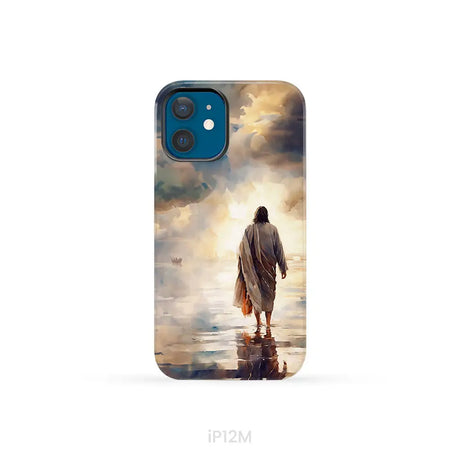 Jesus Walking on Water Phone Case iPhone 12 Mini / Tough Case